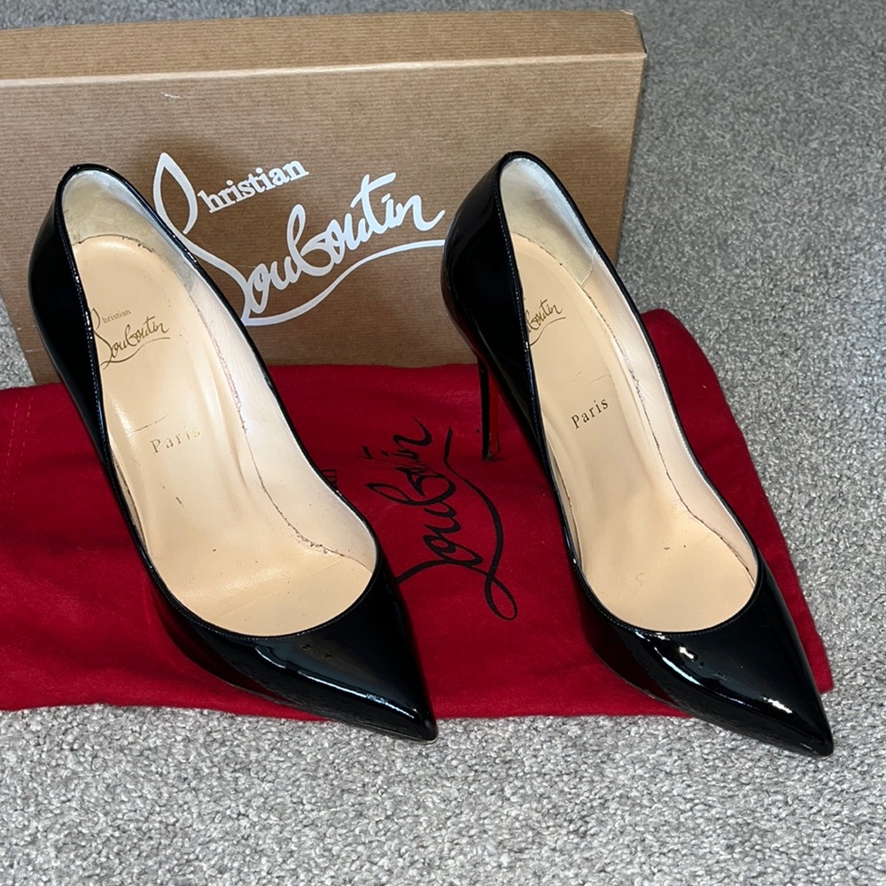 Christian Louboutin black heels - Picture 1 of 3